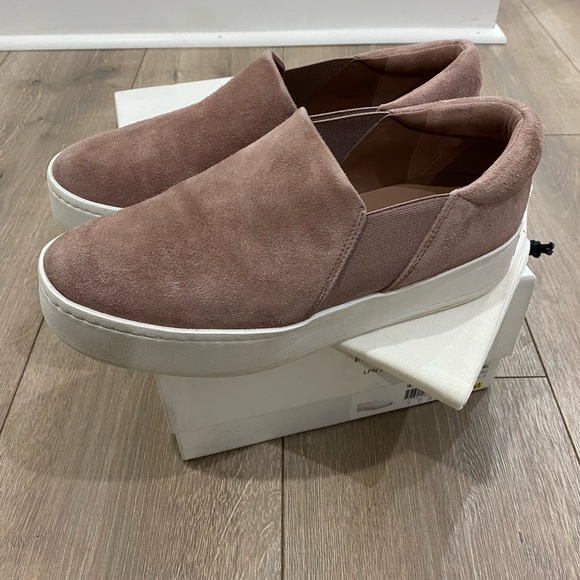 💰PRICE⬇️ VINCE
Women's Warren Suede Slip On Platform Trainers - Pink/Blush - 7M - Picture 5 of 9
